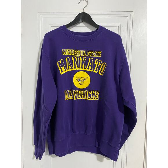 Minnesota State Mankato Mavericks Crewneck Sweatshirt Size L - Picture 1 of 4